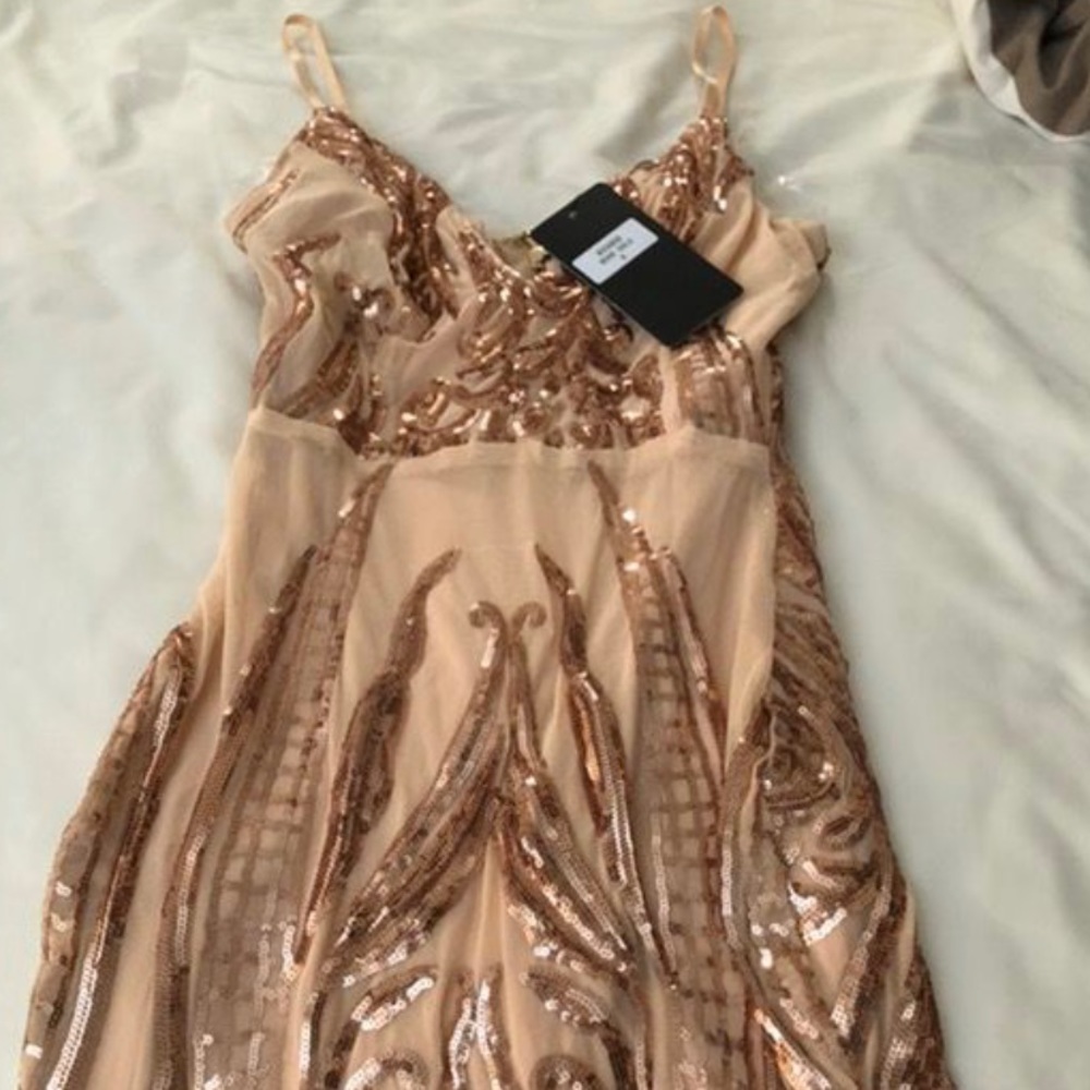 Rose Golddress, pic shows top half and bottom half